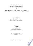 Second Supplement to The Red-figured Vases of Apulia: Indexes and concordances