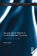 Security Sector Reform in Conflict-Affected Countries