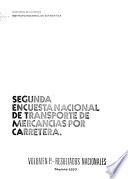 Segunda encuesta nacional de transporte de mercancías por carretera: Resultados nacionales