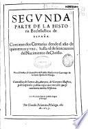 Segunda parte de la Historia ecclesiastica de España