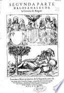 Segunda parte de los Anales de la Corona de Aragon