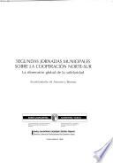 Segundas Jornadas Municipales sobre la Cooperación Norte-Sur