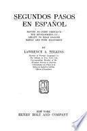 Segundos Pasos en Español