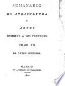 Semanario de agricultura y artes
