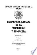 Semanario judicial de la Federación y su gaceta