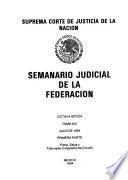 Semanario judicial de la Federación y su gaceta