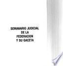 Semanario judicial de la Federación y su gaceta