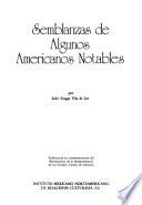 Semblanzas de algunos americanos notables