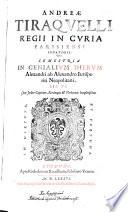 Semestria in genialium dierum Alexandri ab Alexandro lib. VI