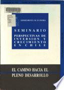 Seminario Perspectivas de Inversión y Crecimiento en Chile