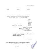 Seminario subregional sobre necesidades educativas básicas, Guatemala, 29 de agosto - 3 de septiembre 1977