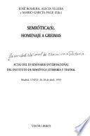 Semiótica(s)
