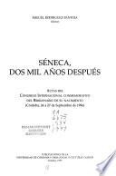 Séneca, dos mil años después