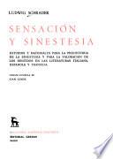Sensación y sinestesia