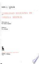 Sensibilidad religiosa de Gabriela Mistral
