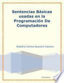 Sentencias Basicas usadas en la Programacion De Computadores
