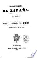 Sentencias del Tribunal supremo de justicia