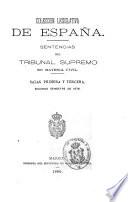 Sentencias del Tribunal Supremo en materia civil