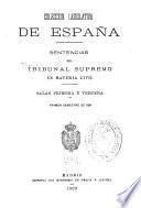 Sentencias del Tribunal Supremo en materia civil