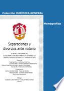 Separaciones y divorcios ante notario