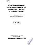 Serie sobre conferencias y organismos