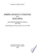 Sermón, sociedad y literatura en la Edad Media