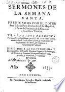 Sermones de la Semana Santa