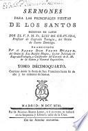 Sermones de tiempo escritos en latin por ... Fray Luis de Granada ... traducidos por el Padre Don Pedro Duarte ..