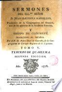 Sermones del Illmo. Sr. ---