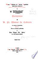 Sermones del P. Fr. Alonso de Cabrera