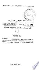 Sermones inéditos