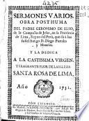 Sermones varios
