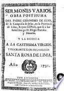 Sermones varios