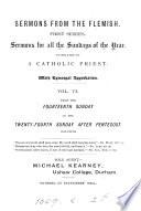 Sermons from the Flemish, tr. by a Catholic priest. Vol. Latria