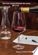 Servicio especializado de vinos. MF1110
