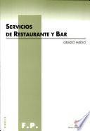 Servicios de restaurante y bar