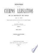 Sesiones de los cuerpos lejislativos de la República de Chile