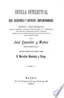 Sevilla intelectual, sus escritores y artistas contemporáneos