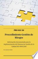 SGC-26 Procedimiento Gestión de Riesgos