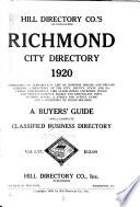 Sheriff & Chataigne's Richmond City Directory
