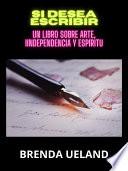 Si desea escribir (Traducido)