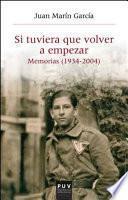 Si tuviera que volver a empezar