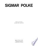 Sigmar Polke