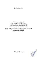Simone Weil en quête de vérité