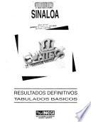 Sinaloa, conteo de población y vivienda 1995