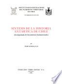Síntesis de la historia antártica de Chile