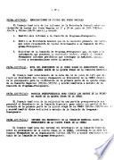Sintesis de las decisiones tomadas en las sesiones y textos de las resoluciones aprobadas
