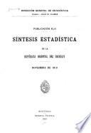 Sintesis estadística de la República Oriental del Uruguay