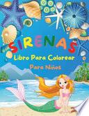 Sirenas - Libro Para Colorear Para Niños