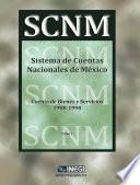 Sistema de Cuentas Nacionales de México. Cuentas de Bienes y Servicios 1988-1998. Tomo I